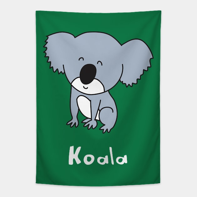 Koala Tapestry by ptdoodles