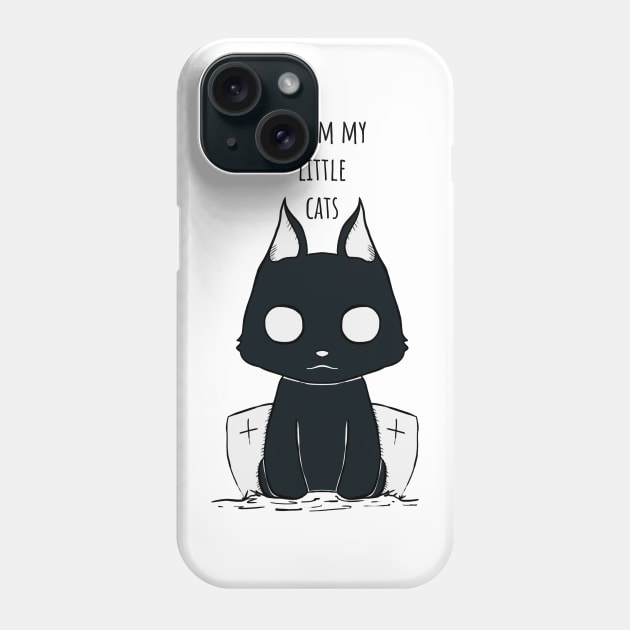 Dream of a Thousand Cats Phone Case by Sons of Skull