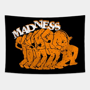 Vintage Madness - Distressed Orange Tapestry