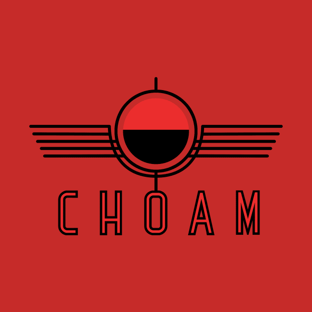 Choam logo red by karlangas