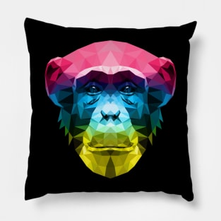 Color Chimp Pillow