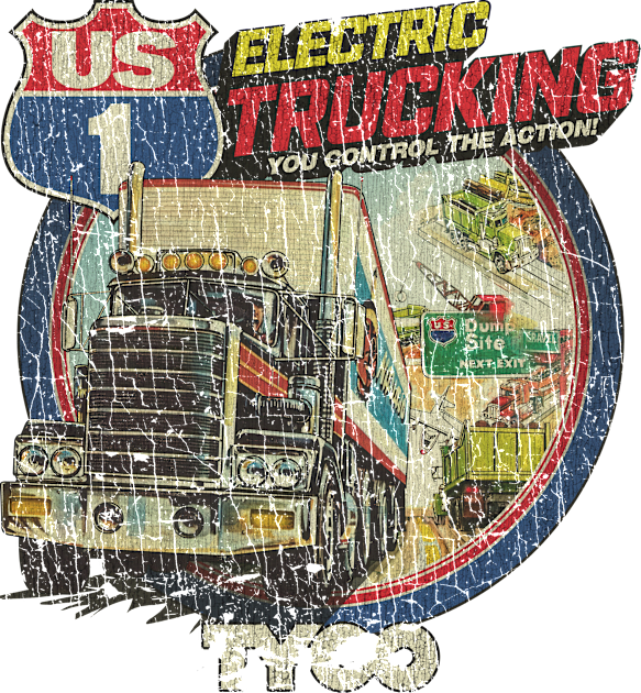 US-1 Electric Trucking 1981 Kids T-Shirt by JCD666