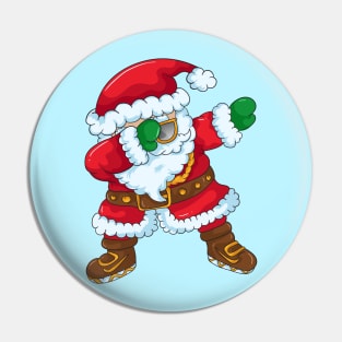 Dabbing Santa Pin