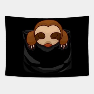 Pocket sloth - sloth in a pocket Tapestry