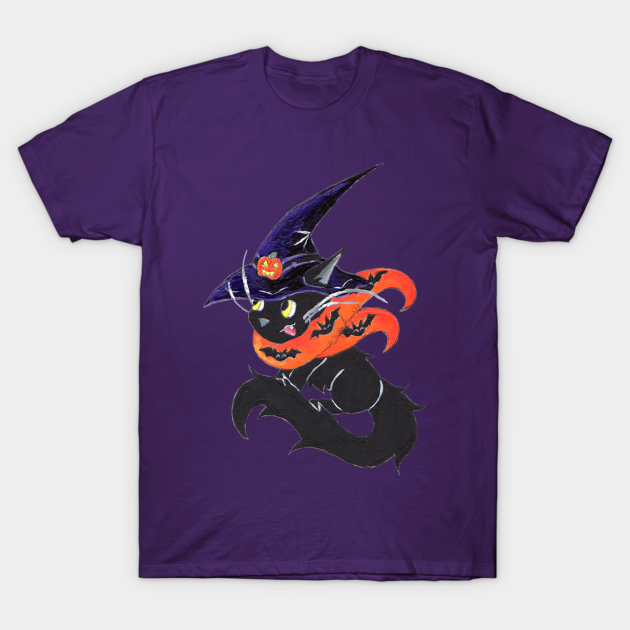 Discover Witch City Kitty - Halloween - T-Shirt