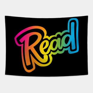 Rainbow Read Tapestry