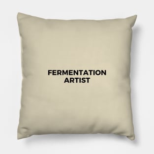 Fermentation Artist Gift, Kombucha, Kimchi, Kefir Maker Gift Pillow