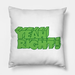 Yeah Right! Pillow