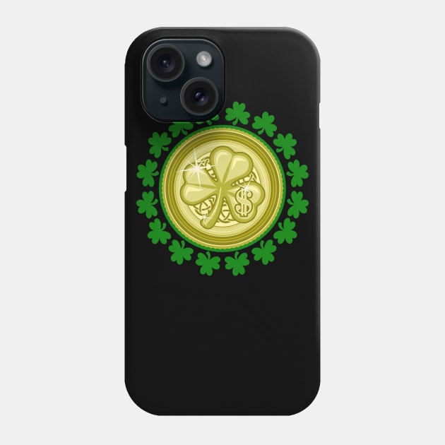 Lucky Coin Phone Case by AngelFlame