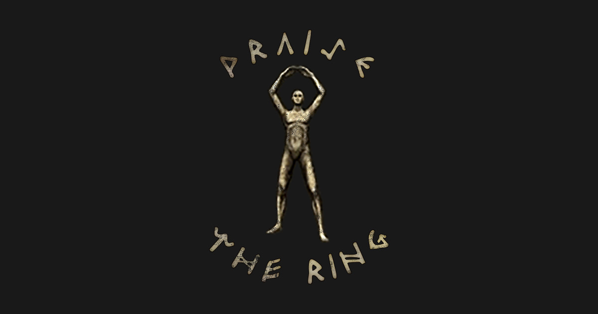 Elden Ring Praise The Ring Gesture Elden Ring TShirt TeePublic