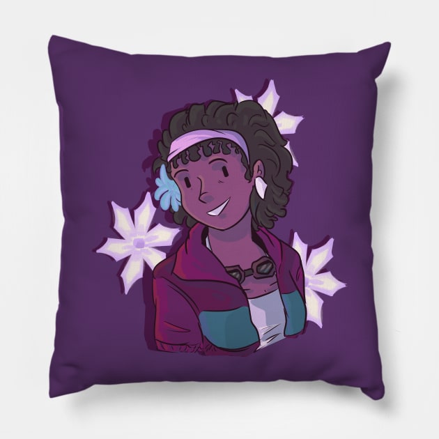 sasha (tales from the borderlands) Pillow by inkpocket