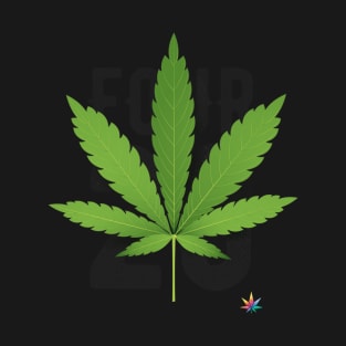 420 420 Four Stoner Stoned pri 20 Weed Marijuana Leaf 1 T-Shirt