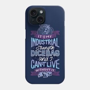 Industrial Strength Dice Bag Phone Case