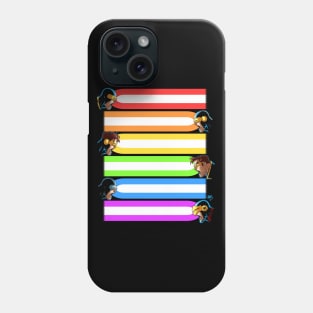 LGBTQIA+ Slim Rainbow Phone Case