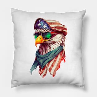 Cool American Eagle #6 Pillow