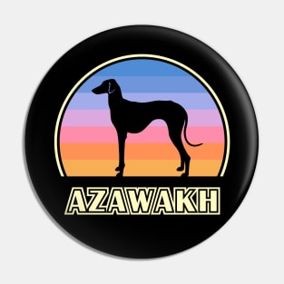 Azawakh Vintage Sunset Dog Pin