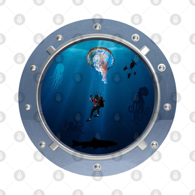 Deep Dive Parachuting by TenomonMalke