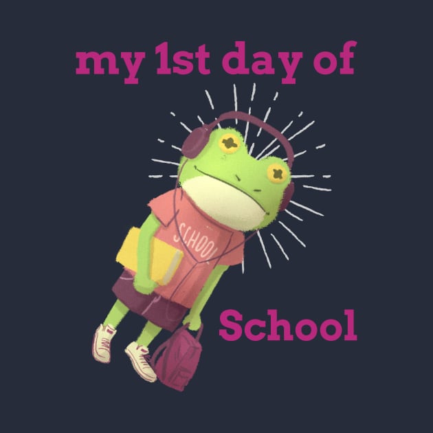 my 1st day at school by Zipora