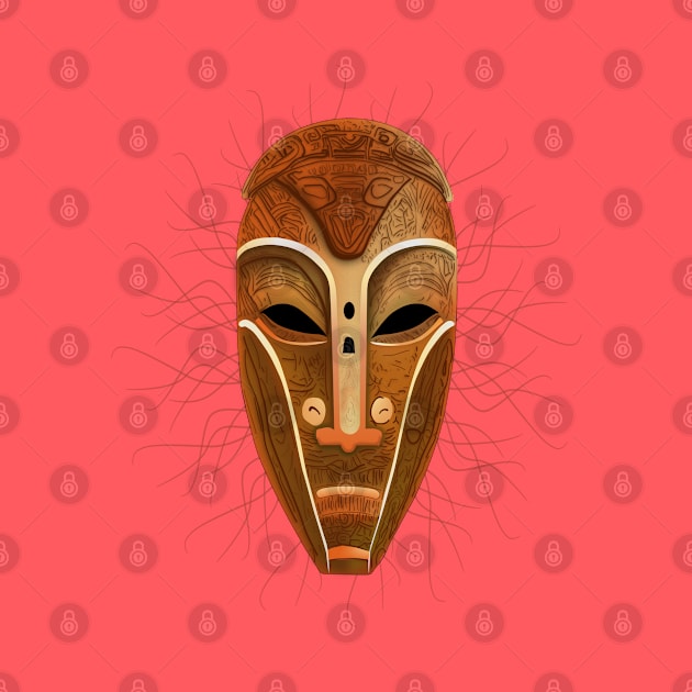 Tribal Mask by HueCollections