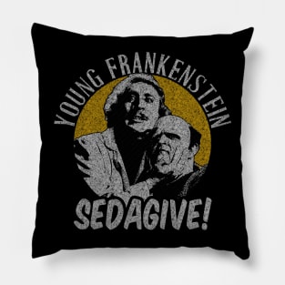 Retro Young Frankenstein SEDAGIVE! Pillow