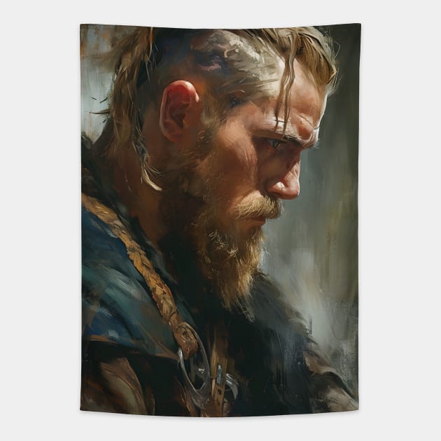 Saga of the Norse: Viking Exploration, Epic Tales, and Anime-Manga Heritage in Vinland Saga Art Tapestry by insaneLEDP