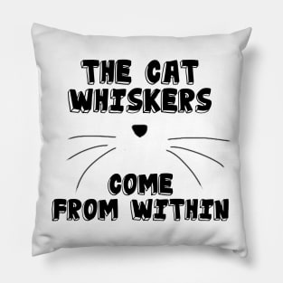 Cat Whiskers Pillow