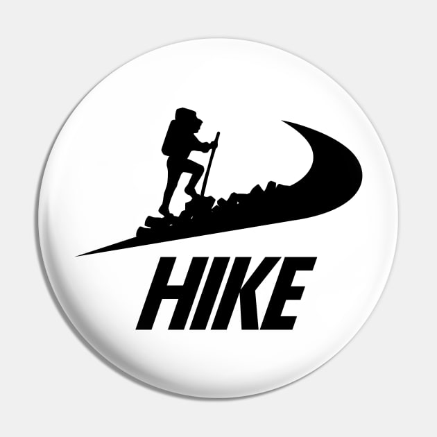 Hike Pin by TeEmporium