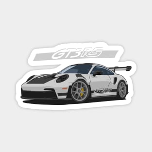 Car 911 gt3 rs grey Magnet