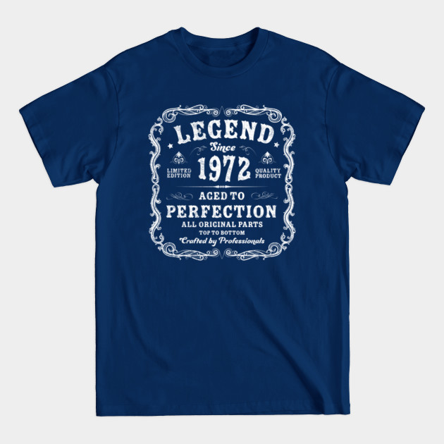 Discover Legend Since 1972 - Legend Since 1972 - T-Shirt