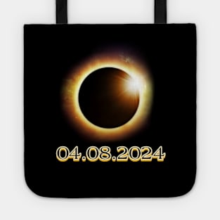 Pennsylvania State Erie PA USA Totality April 8, 2024 Total Solar Eclipse Tote