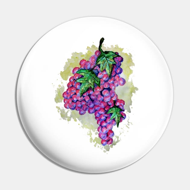 Purple Grapes from Africa Pin by ZeichenbloQ