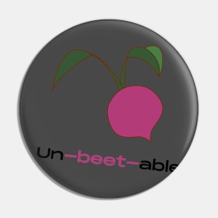 Unbeatable unbeetable vegetable pun Pin