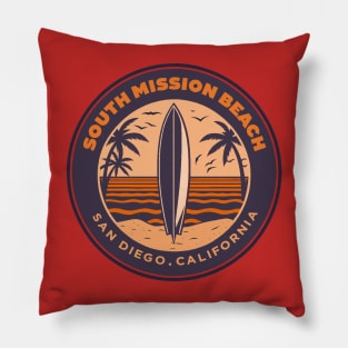 South Mission Beach Pillow