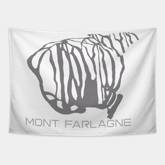 Mont Farlagne Resort 3D Tapestry by Mapsynergy