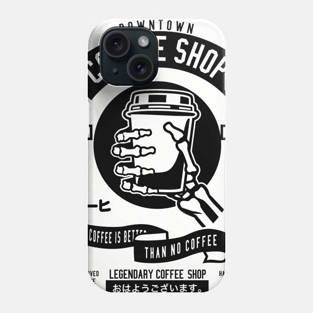 Coffee Shop Phone Case by Cup of Tee