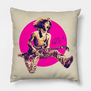 Van Halen Star Jumping Signature Pillow