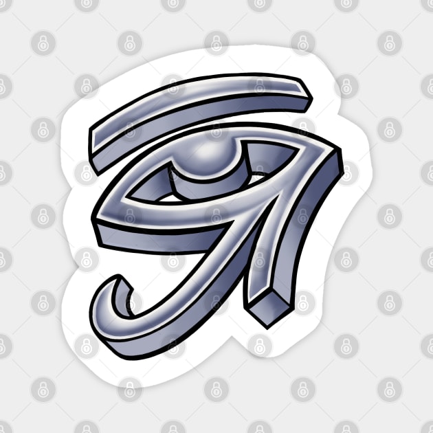 Eye Of Ra Magnet by Space Truck