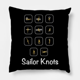 Funny Sailor Knots Pillow