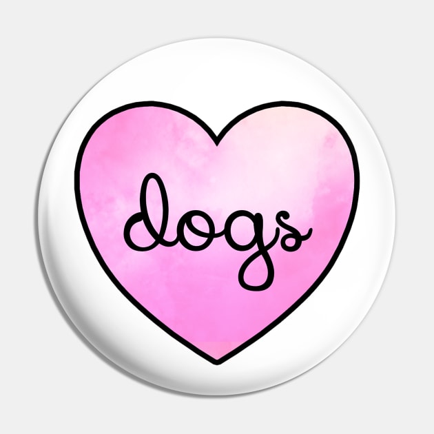 Dogs Heart Pin by lolosenese