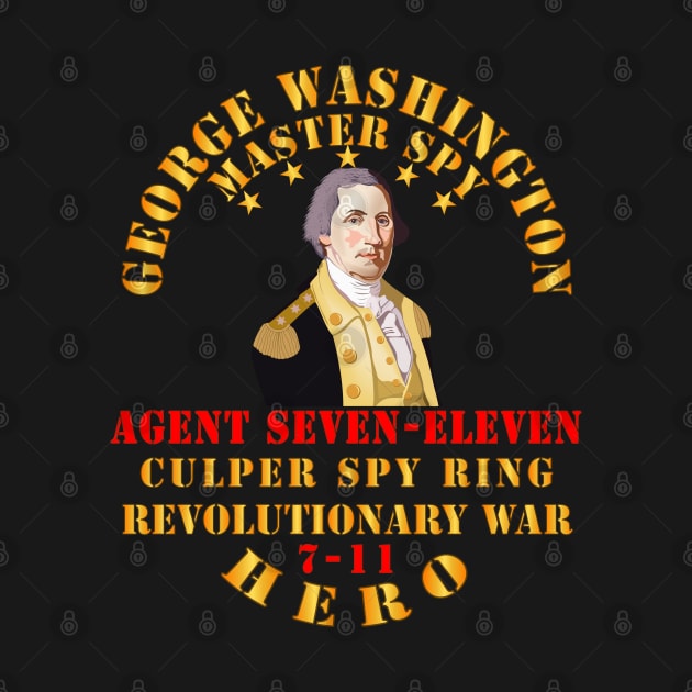 George Washington - Master Spy - 7-11 Hero by twix123844