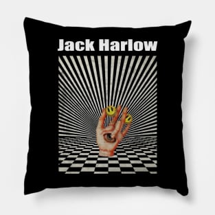 Illuminati Hand Of Jack Harlow Pillow