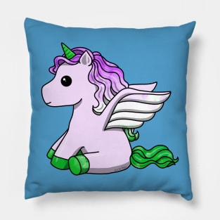 Genderqueer Unicorn Pillow