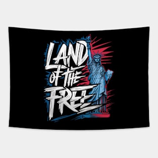 Land Of The free Tapestry