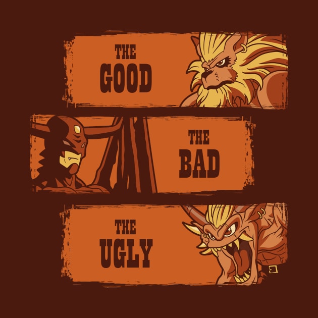 The good, the bad and the ugly digital monsters by jasesa