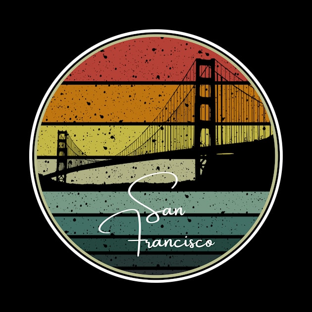 Golden Gate Bridge San Francisco California Birthday Gift by GBDesigner