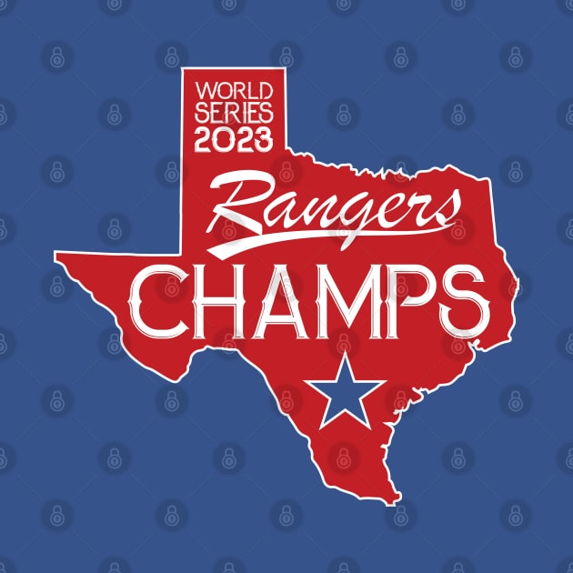 Texas - World Series Champions by Nagorniak
