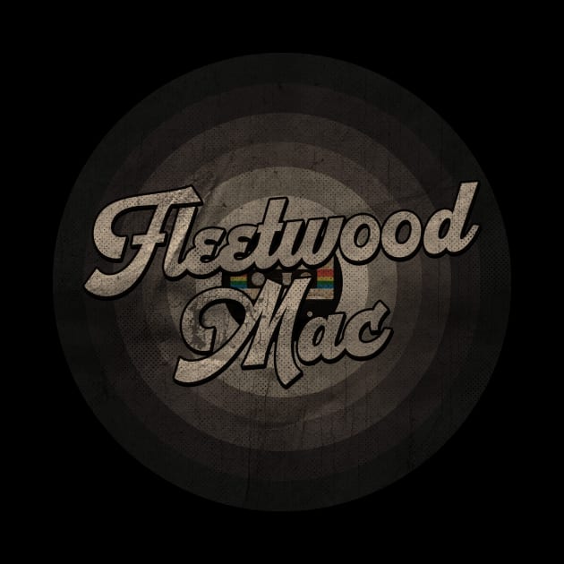 Fleetwood First Name Retro Tape Pattern Vintage Styles by Female Revenant 