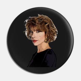 Maryann Thorpe Christine Baranski Pin