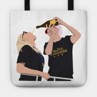 Megan Rapinoe Allie Long USWNT World Champions Tote