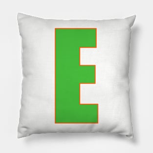 Gallant in Green: E's Defining edge Pillow